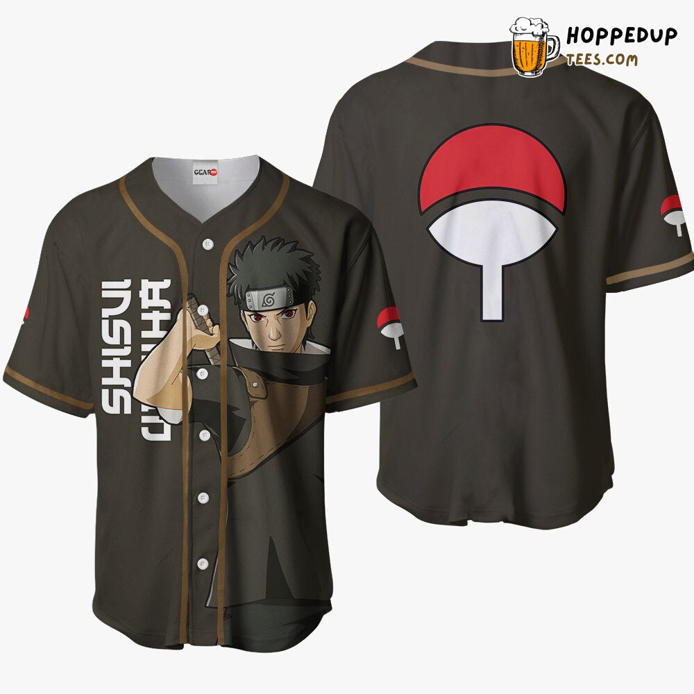 Shisui Uchiha Unique Anime Design Collection Baseball Jersey Distinctive