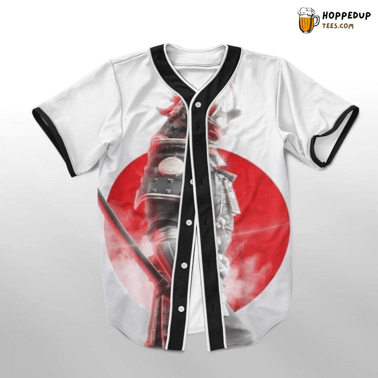 Shogun Legendary Samurai Outfit Skin Baseball Tee Jersey Shirts 3D