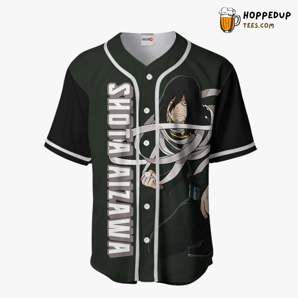 Shota Aizawa Distinctive Unique Anime Baseball Jersey Design Collection