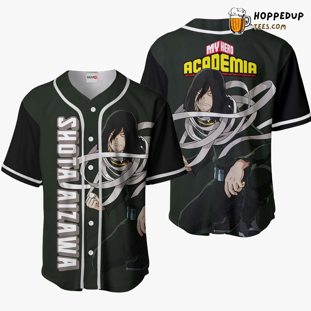 Shota Aizawa Distinctive Unique Anime Baseball Jersey Design Collection Shota Aizawa Distinctive Unique Anime Baseball Jersey Design Collection