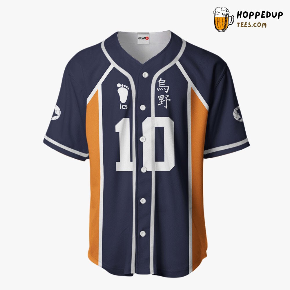 Shoyo Hinata Premium Distinctive Baseball Jersey Costume Unique Design