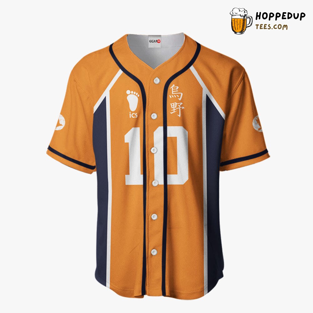 Shoyo Hinata Unique Edition Baseball Jersey Costume Distinctive Design