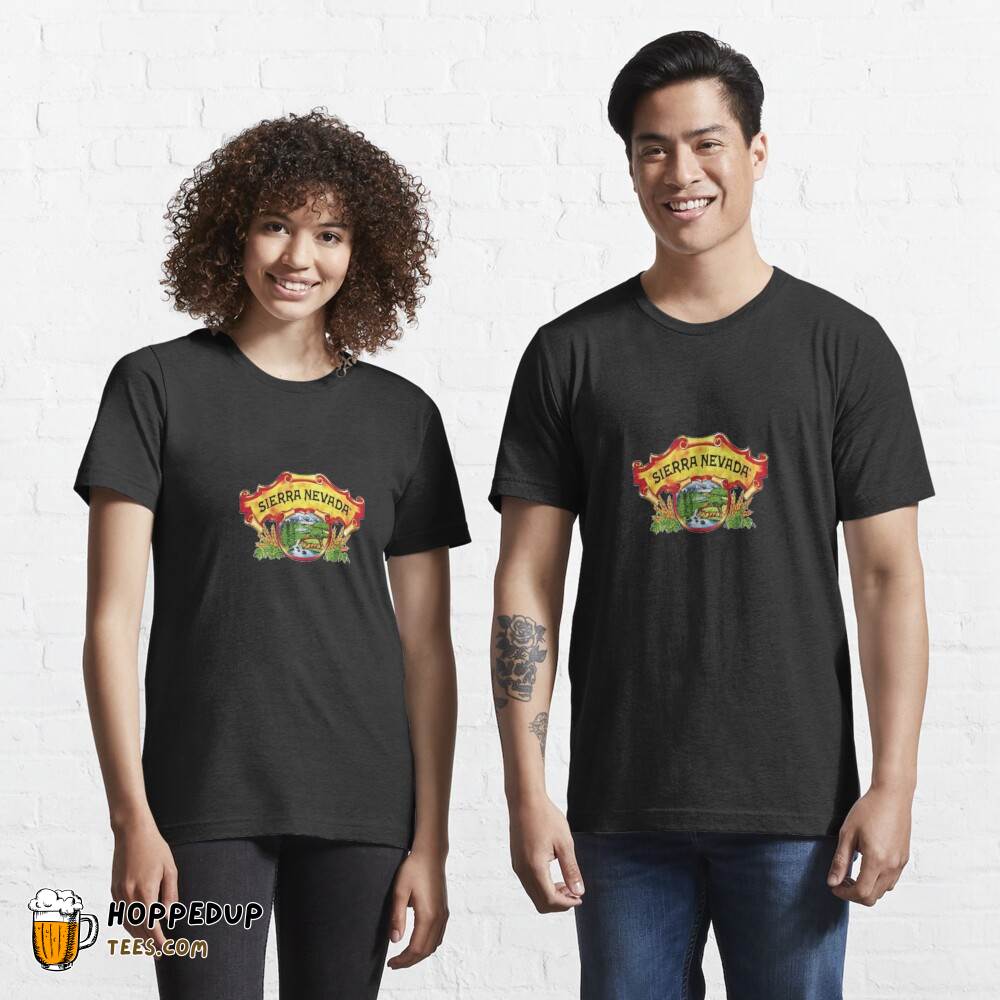 Sierra Nevada Brewing Chico California Sticker Tee HU