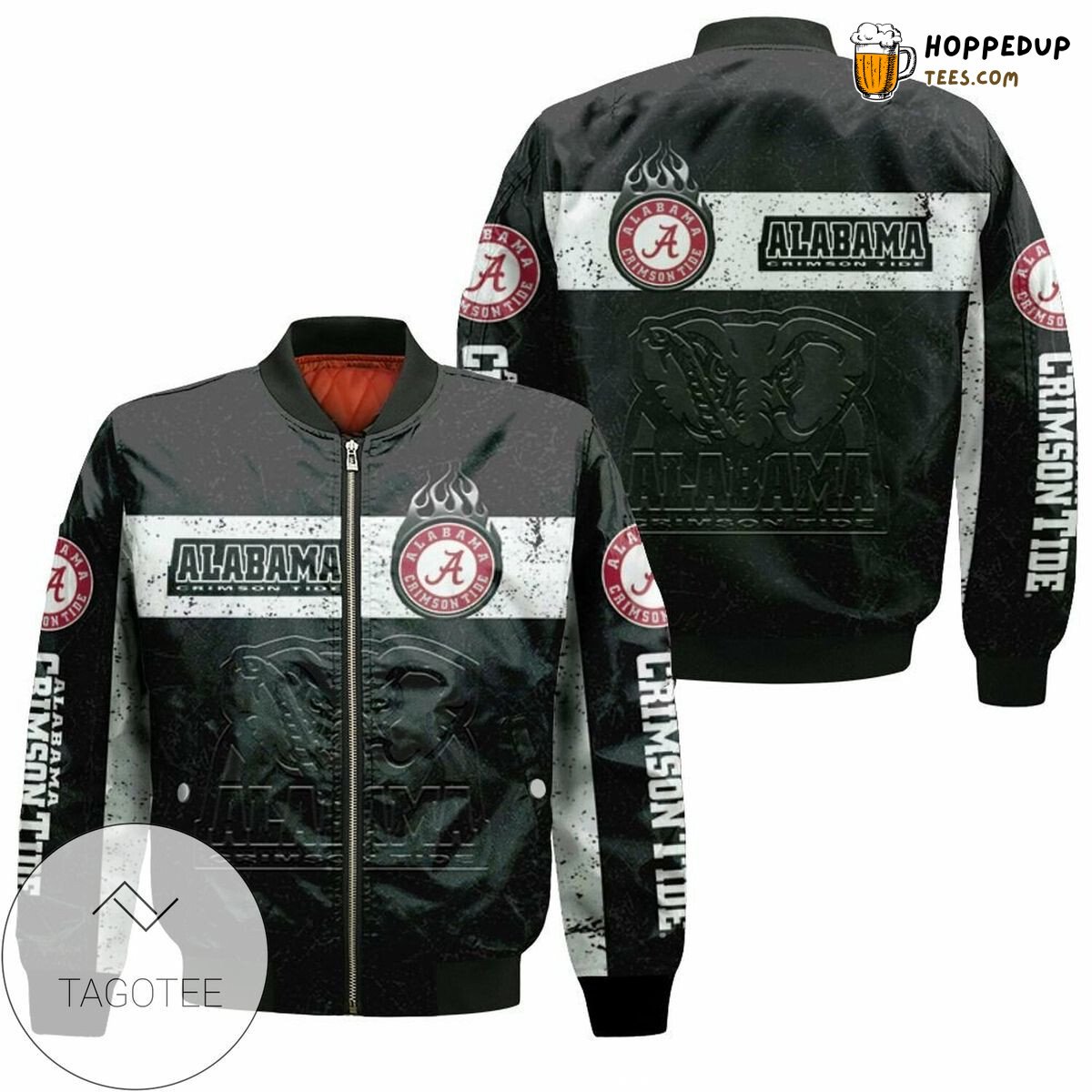 Signature Alabama Crimson Tide NCAA Bomber Jacket Elite Series