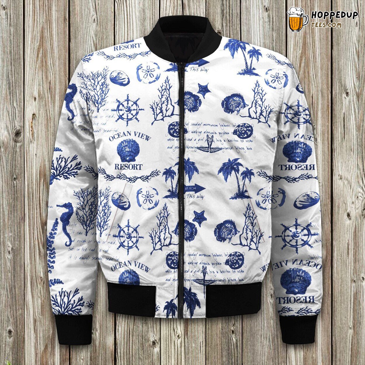 Simple Christmas Bomber Jacket