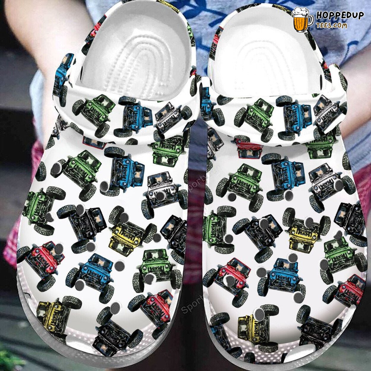 Simple Color Jeep Inspired Comfortable Unique Design Clogs Shoes