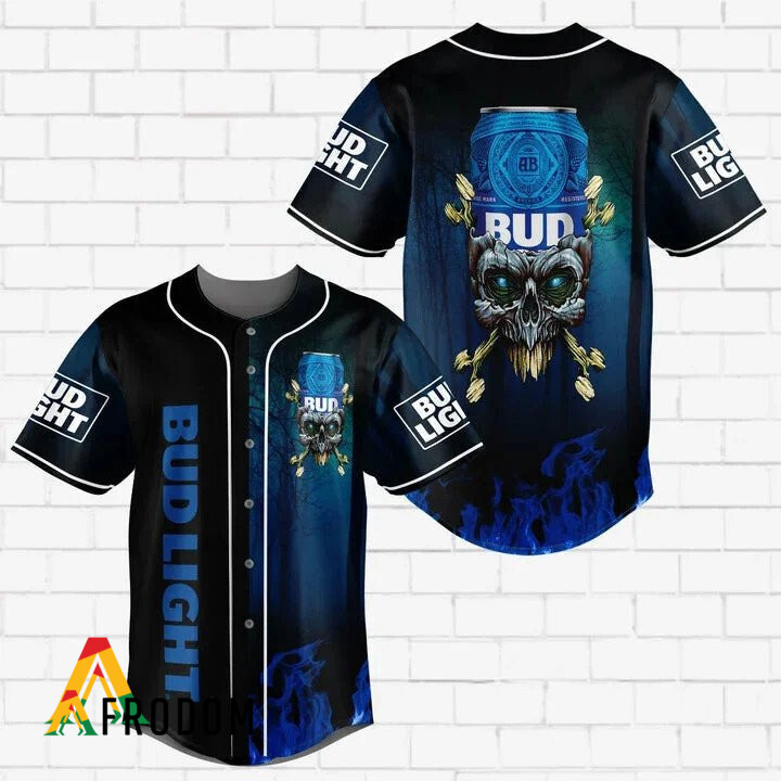 Skull Baseball Jersey Bud Light HU