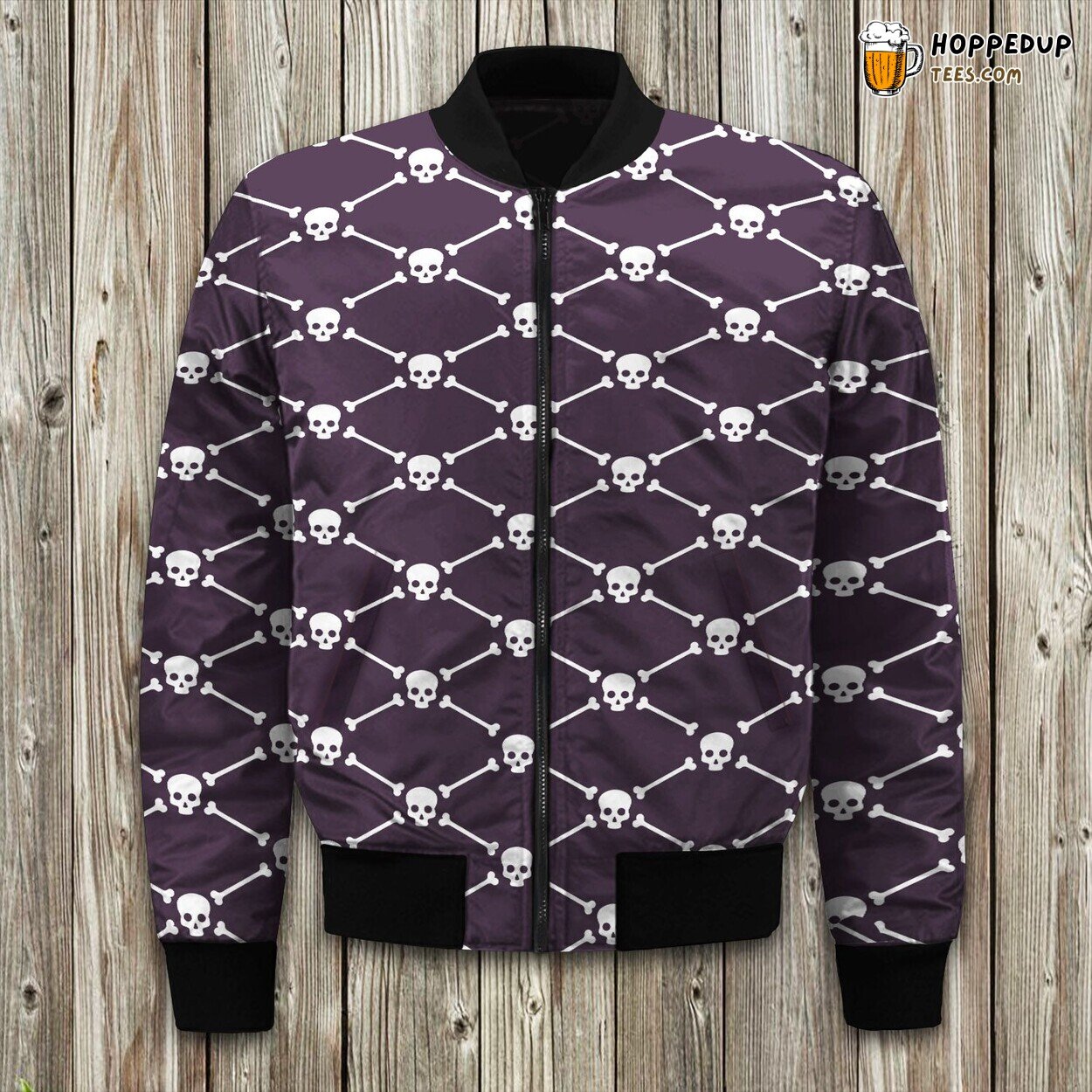 Skull Premier Bomber Jacket Winter’s Bone Chill Style Authority