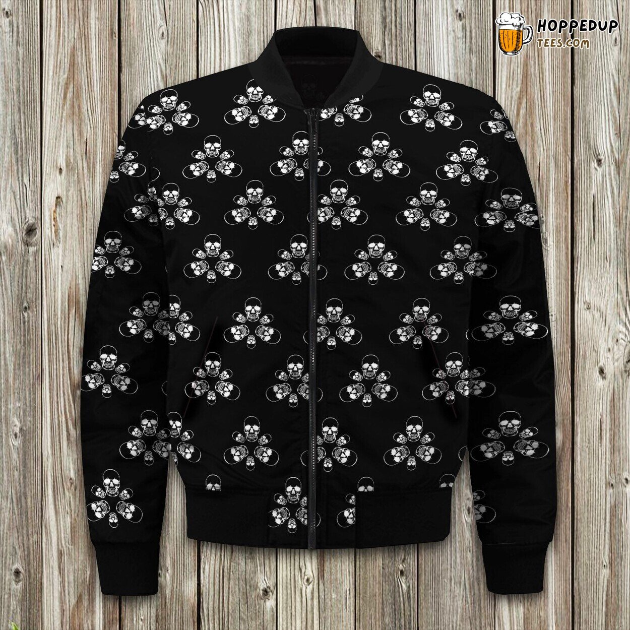Skull Superior Bomber Jacket Winter Fashion’s Bony Crown Jewel