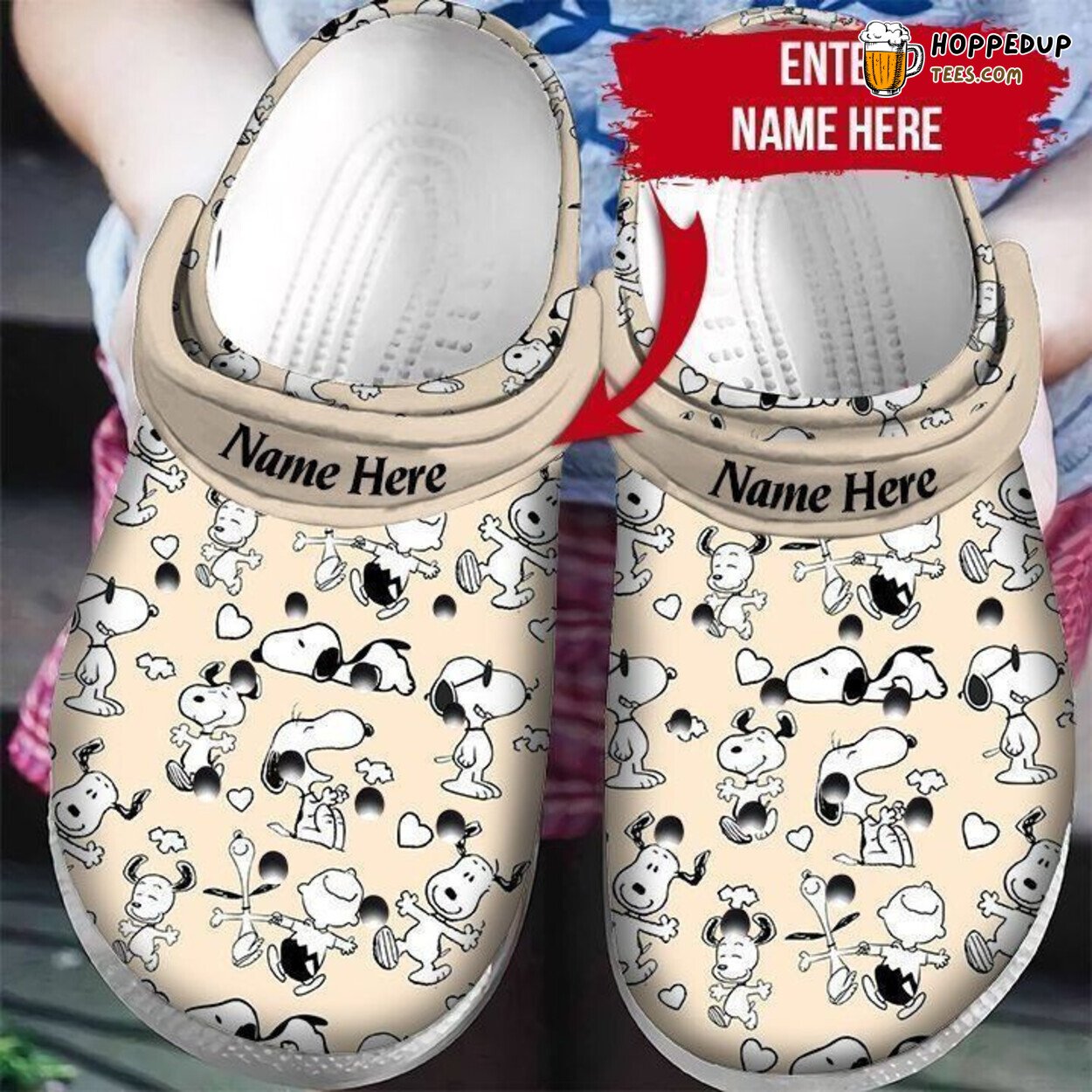 Snoopy Gifts Themed Comfortable Unique Stylish Design Clog Shoes