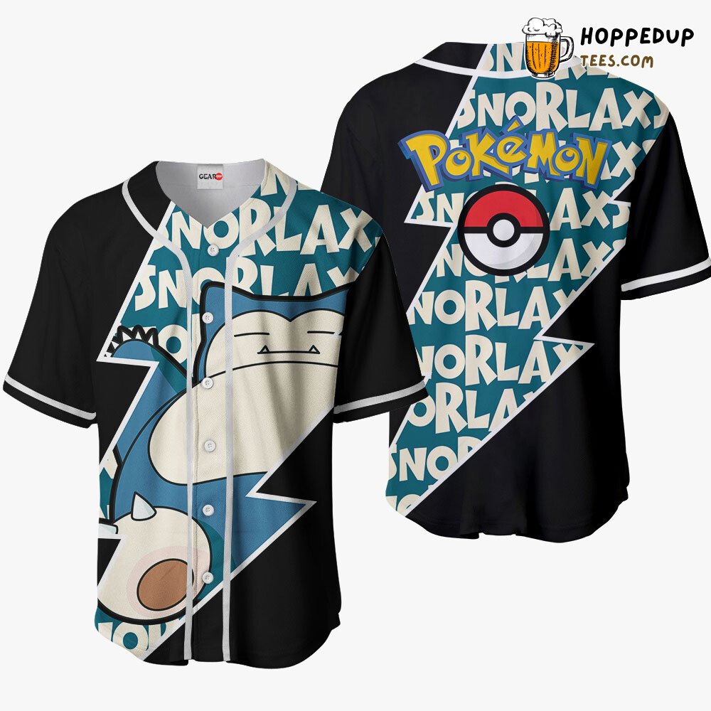 Snorlax Unique Design Distinctive Baseball Jersey Collection Edition Style Snorlax Unique Design Distinctive Baseball Jersey Collection Edition Style