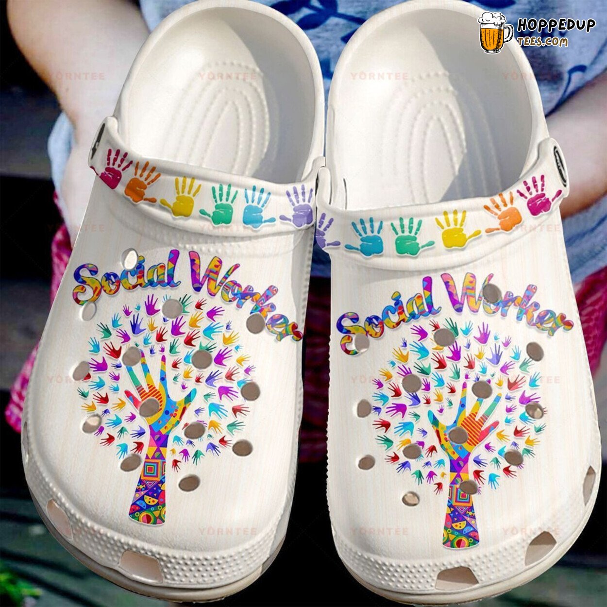 Social Worker Gift Comfortable Rubber Clog Shoes Comfy Footwear