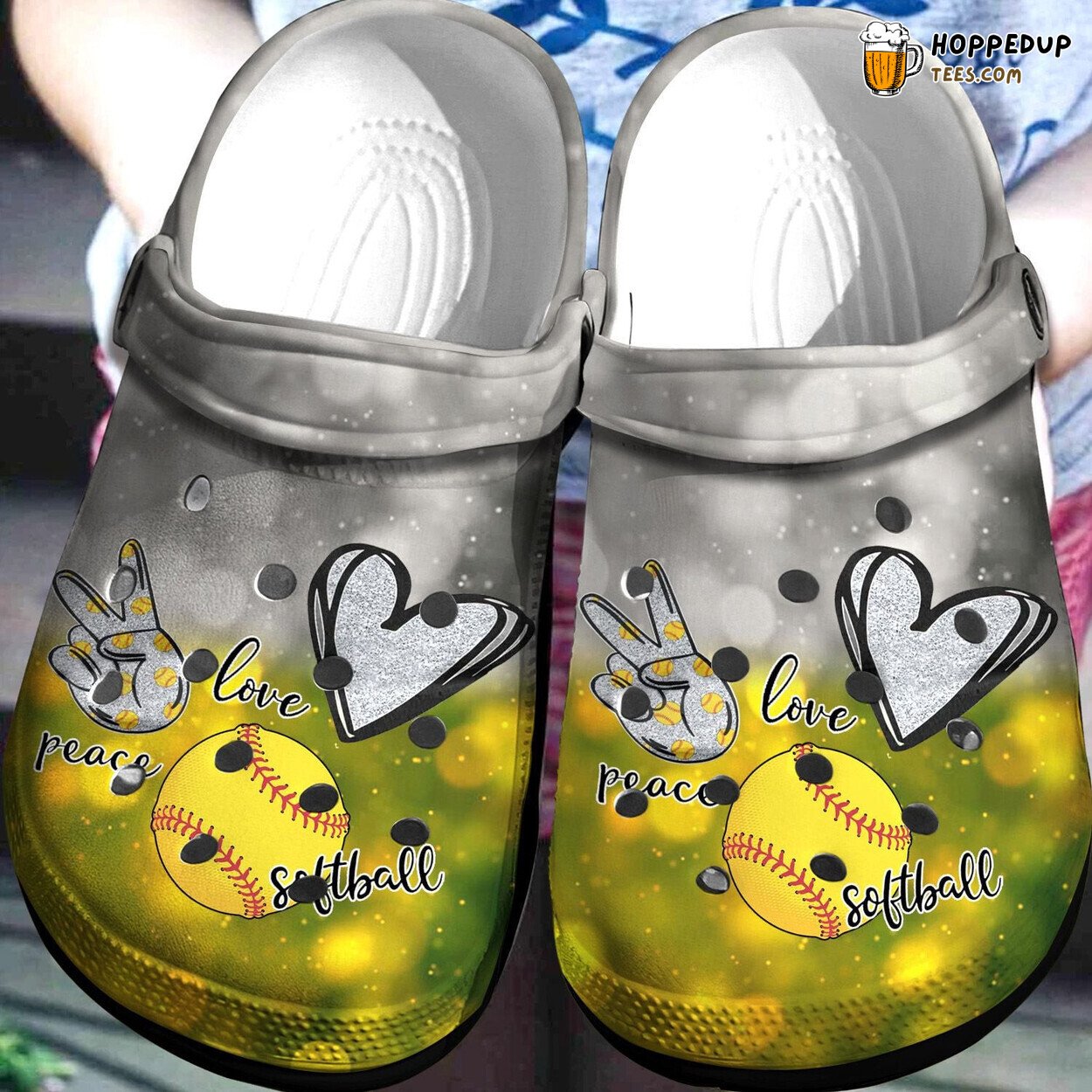 Softball Shoes for Girls Love Peace Bekind Customized Gift for Players