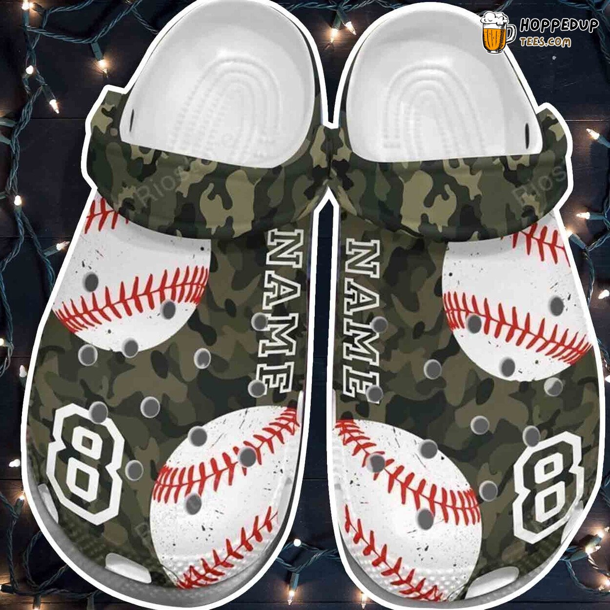 Soldier Baseball Player Theme Clogs Men Boys Sporty Gift Footwear