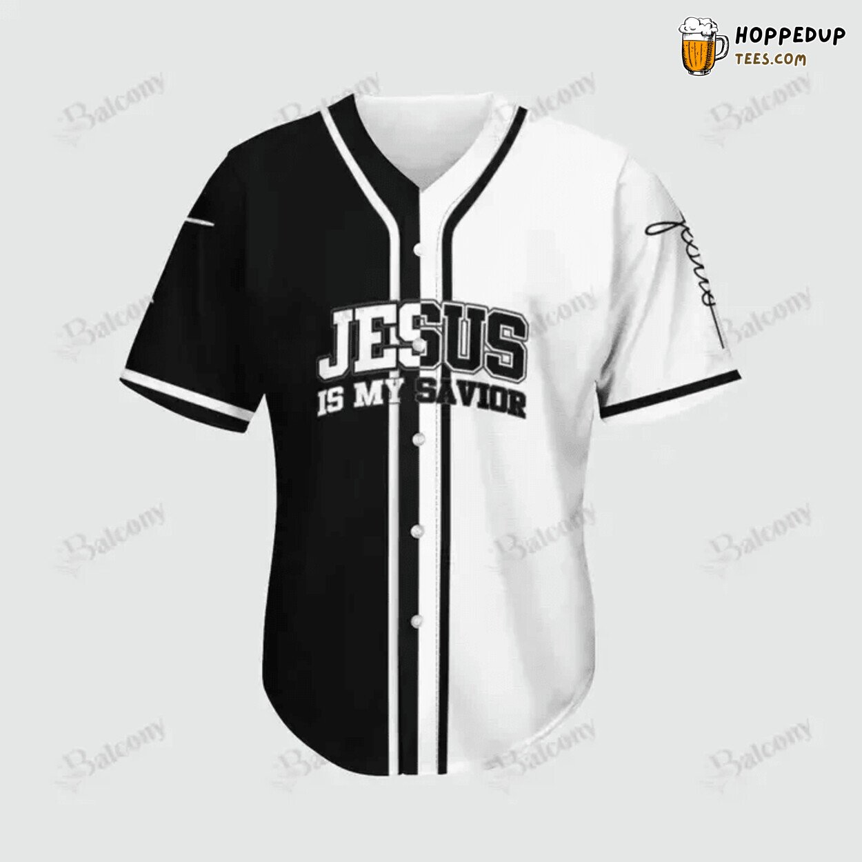 Sole Savior Jesus Christ Inspirational Baseball Jersey Unshakeable Faith