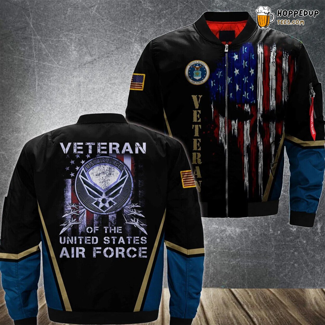 South Carolina Base Vintage US Air Force Unique Bomber Jacket