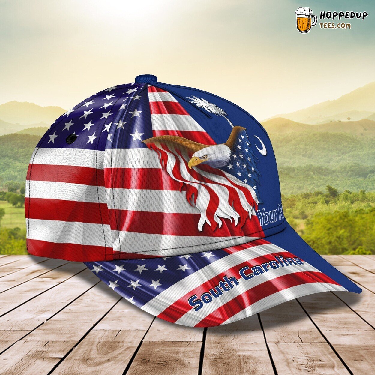 South Carolina’s Pride 3D Classic Cap Personalized Unique Edition