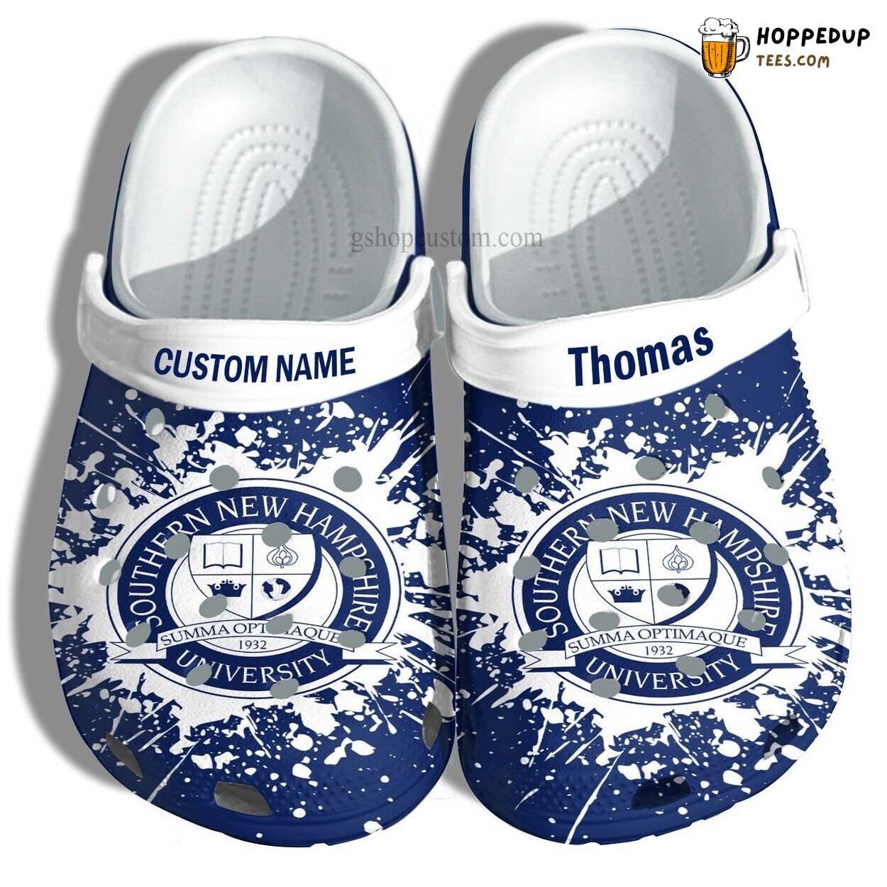 Southern New Hampshire University Graduation Custom Croc Shoes Gift Idea