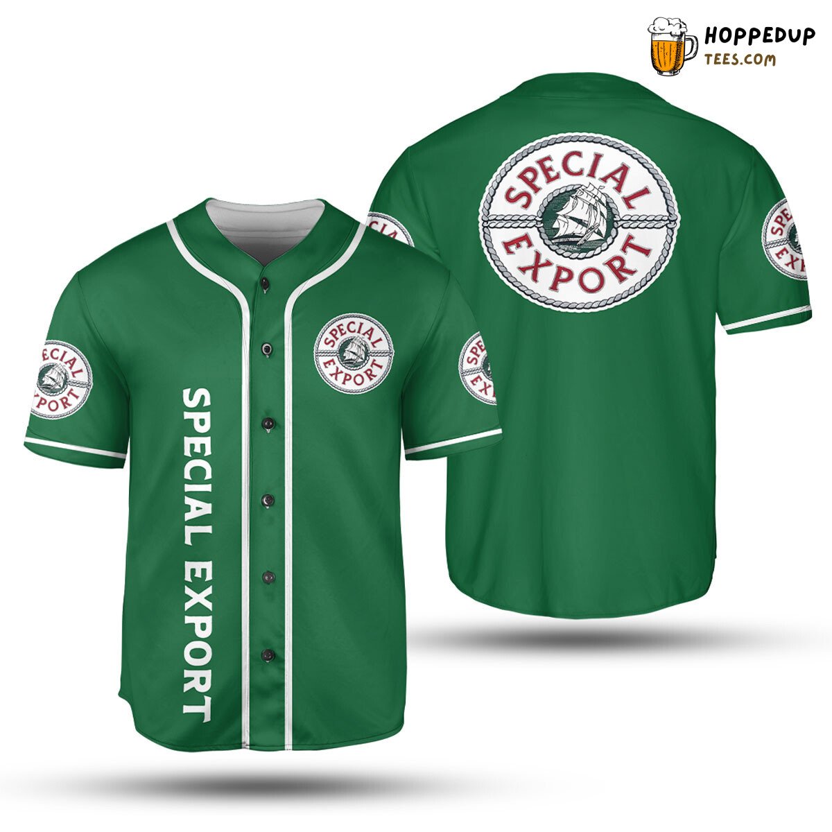 Special Export Beer Green Baseball Jersey Unisex Jersey Shirt