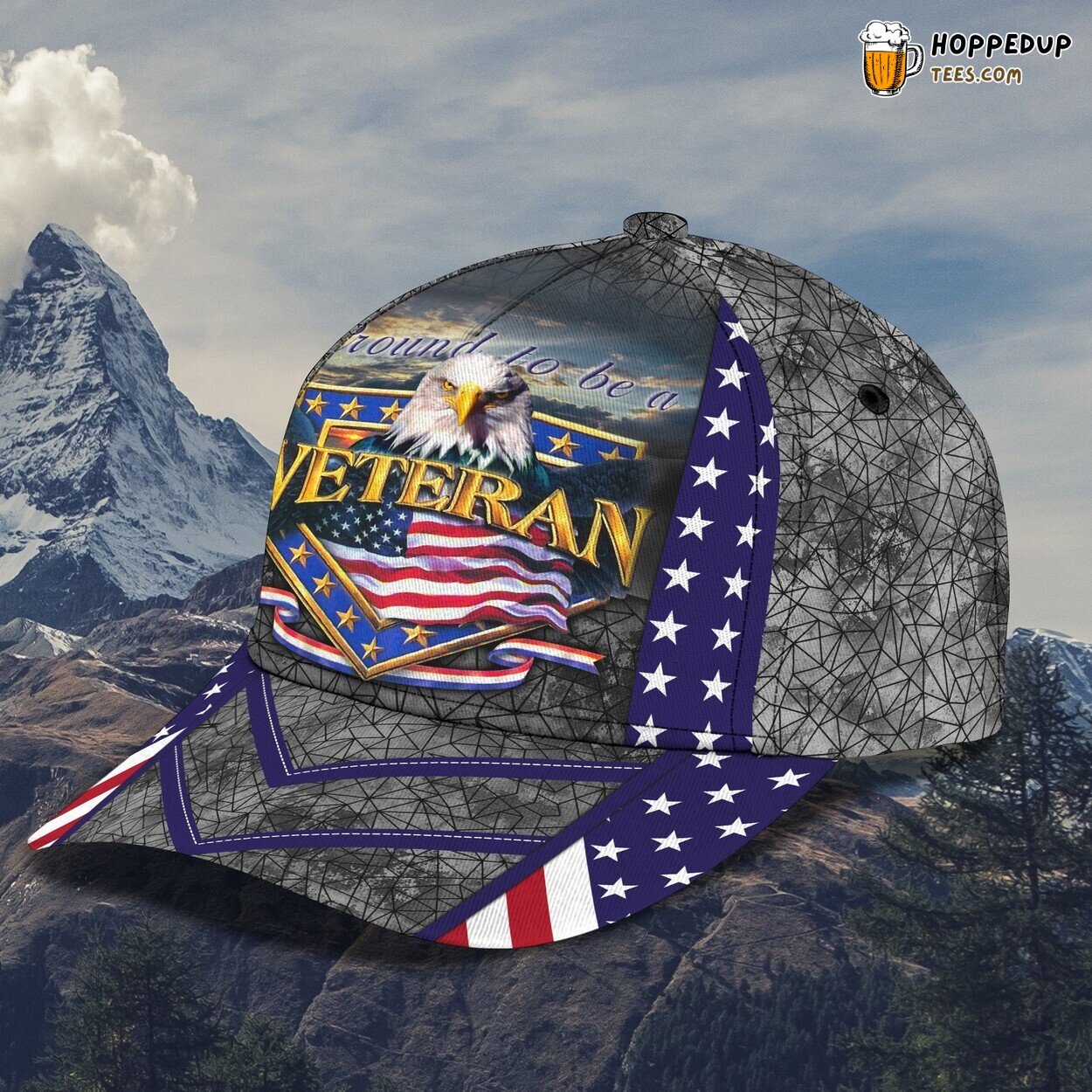 Special Veteran Edition 3D Classic Cap Personalized Name Unique Tribute