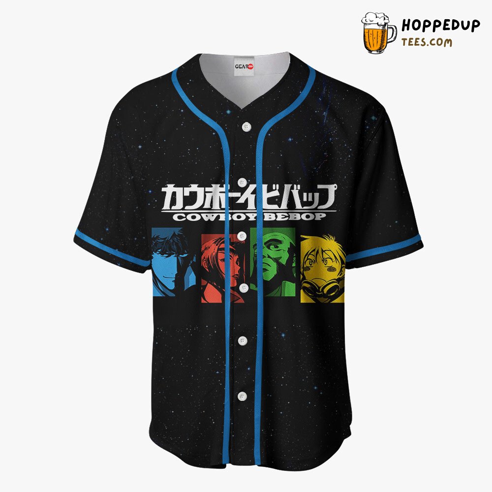 Spike Spiegel Distinctive Design Anime Baseball Jersey Shirt Collection