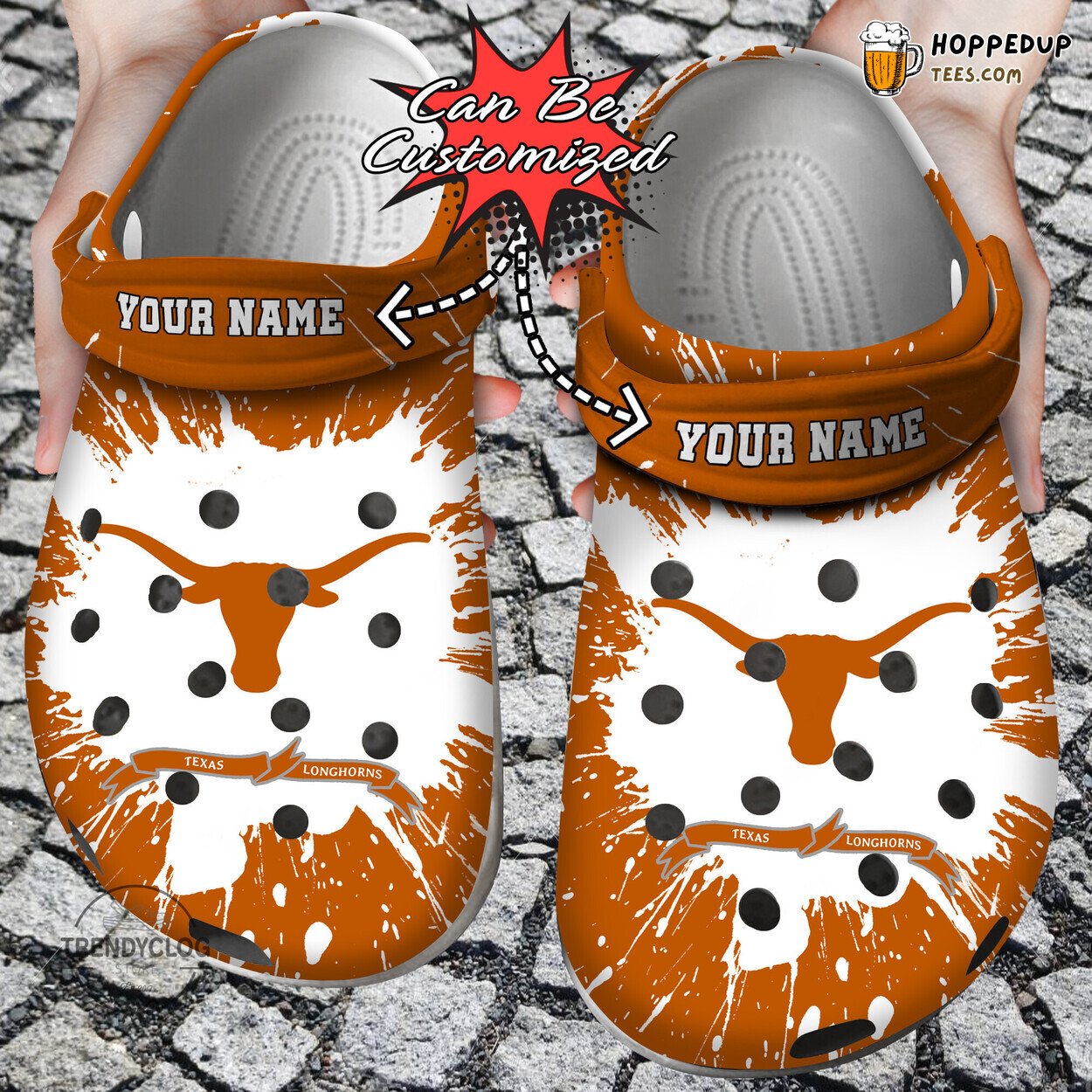 Sport T Longhorns University Team Personalized Clog Shoes Unique Design