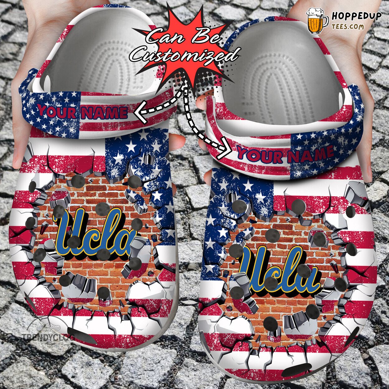 Sport UCLABruins University Flag New Personalized Comfortable Clogs