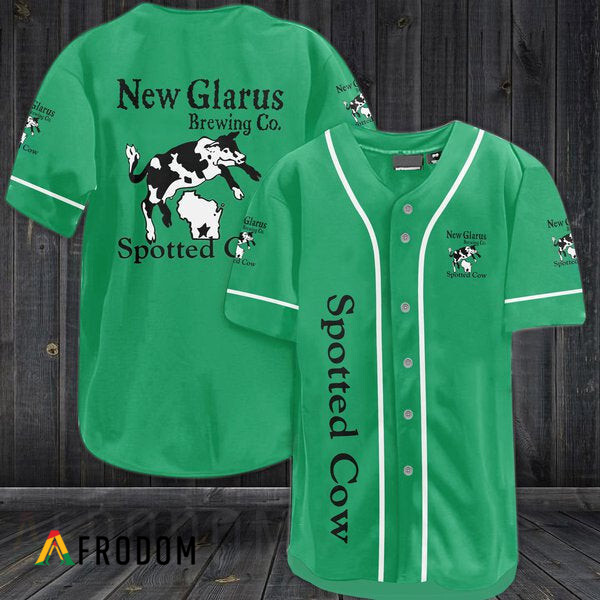 SpottedCowBeer Vintage Baseball Jersey HU