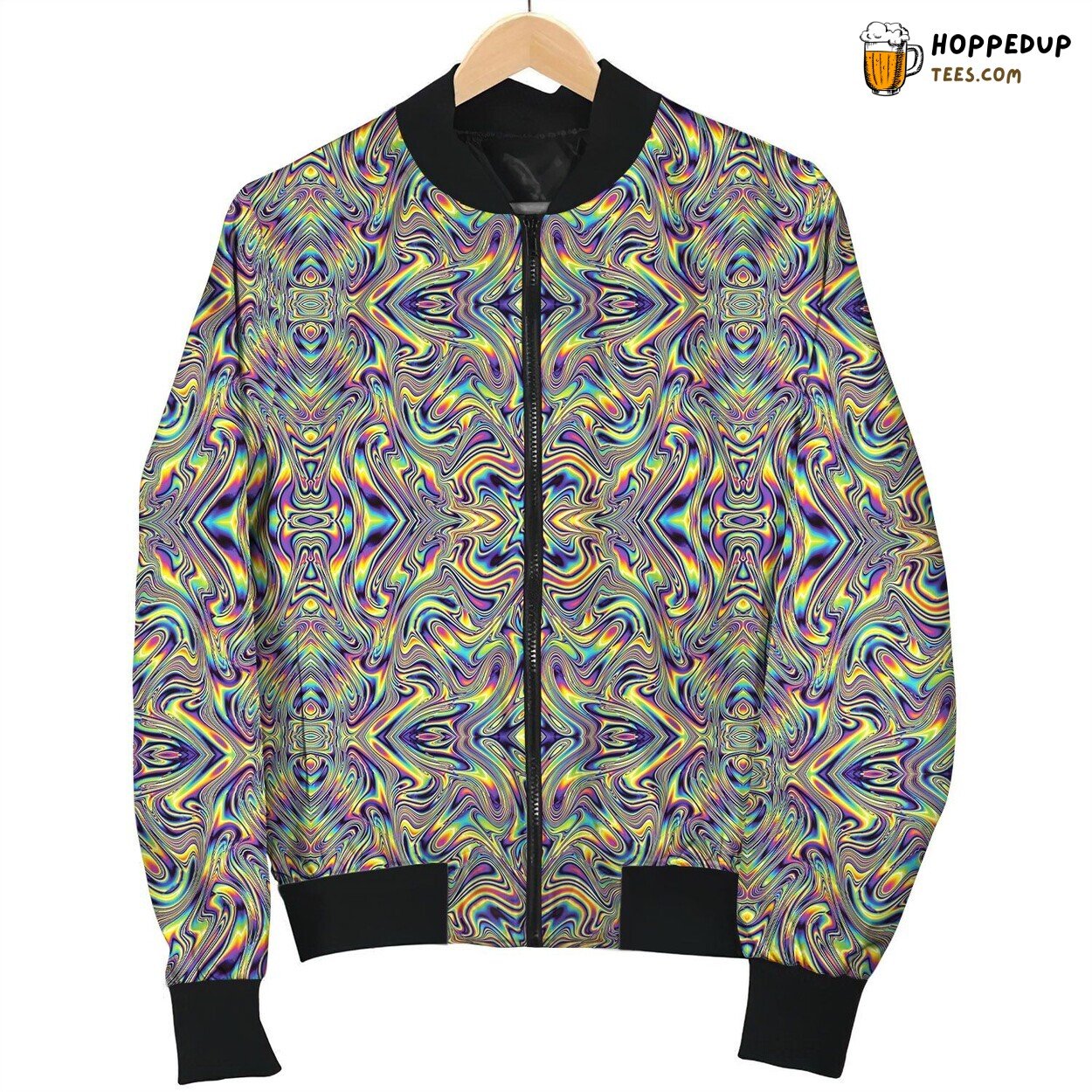 Spychedelic Psychedelic Patterns Bomber Jacket