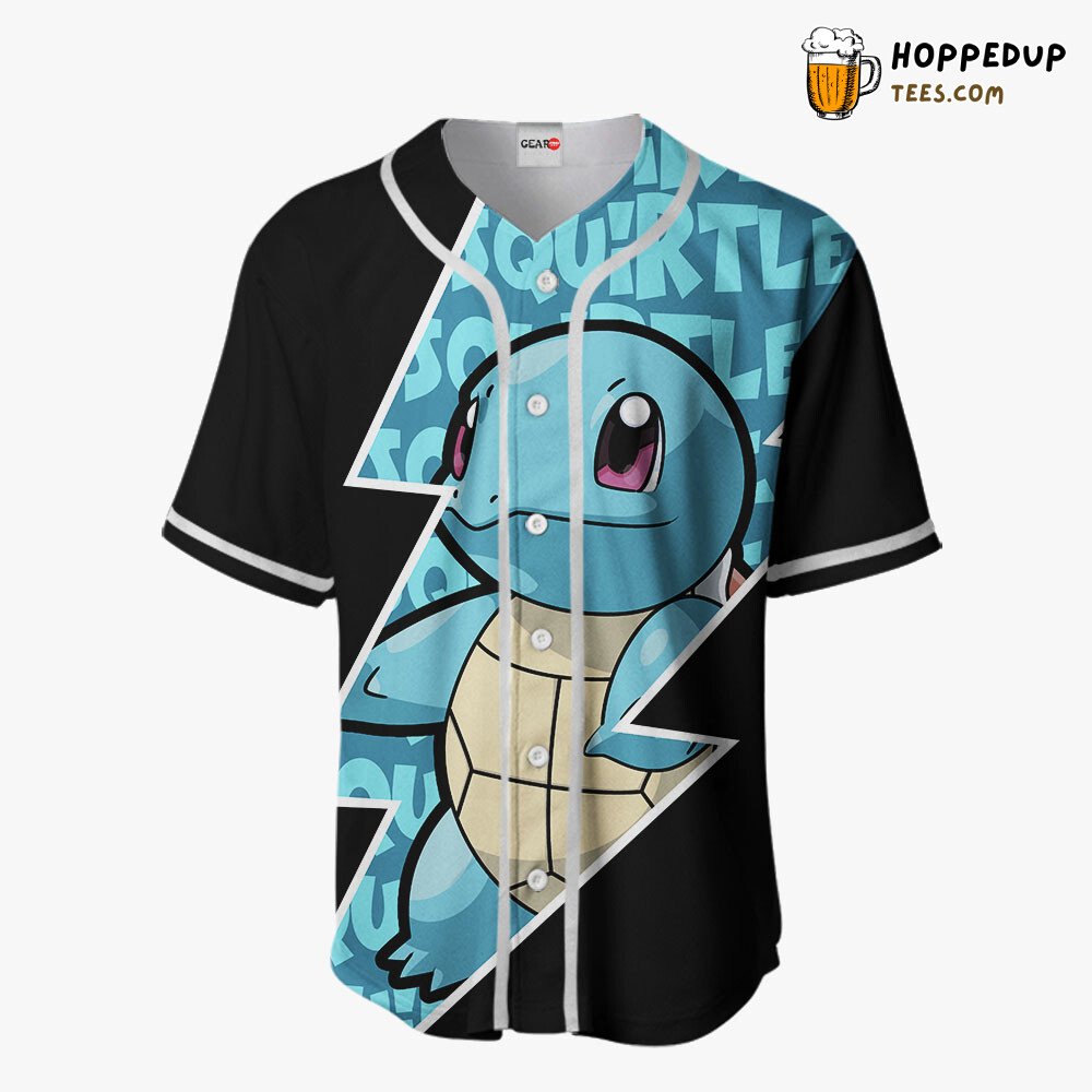Squirtle Distinctive Design Baseball Jersey Collection Edition Unique