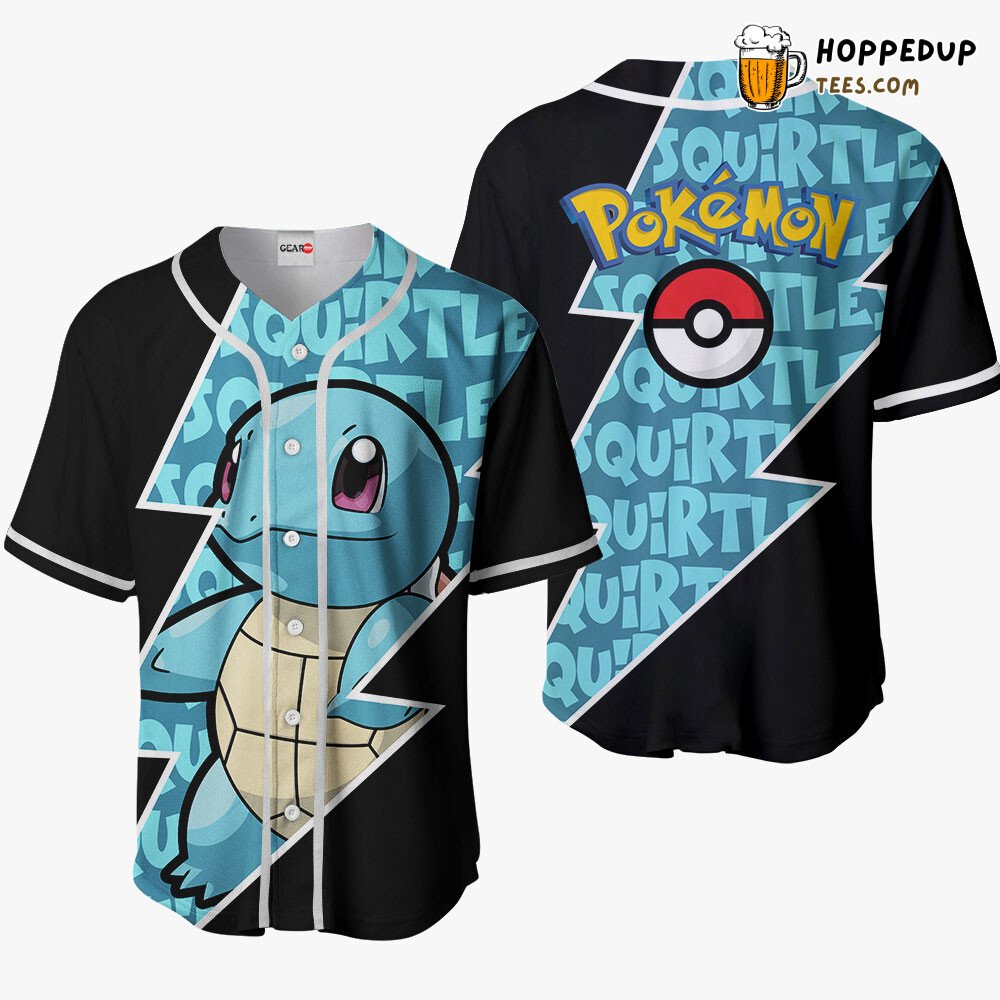Squirtle Distinctive Design Baseball Jersey Collection Edition Unique Squirtle Distinctive Design Baseball Jersey Collection Edition Unique