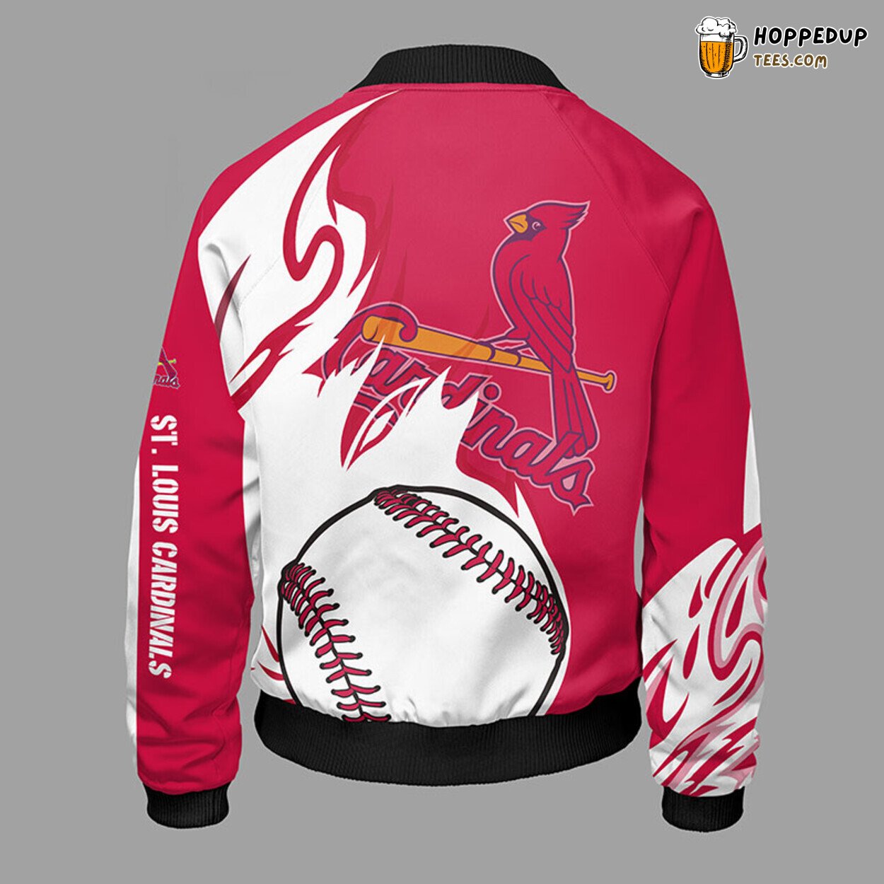 St. Louis Cardinals MLB Classic Red Premium Bomber Jacket Design