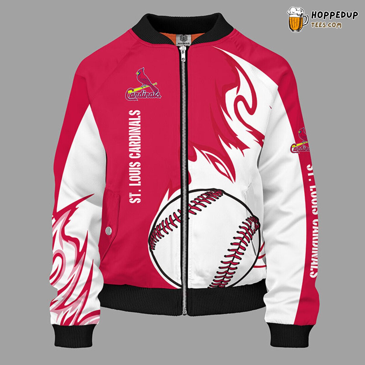 St. Louis Cardinals MLB Classic Red Premium Bomber Jacket Design