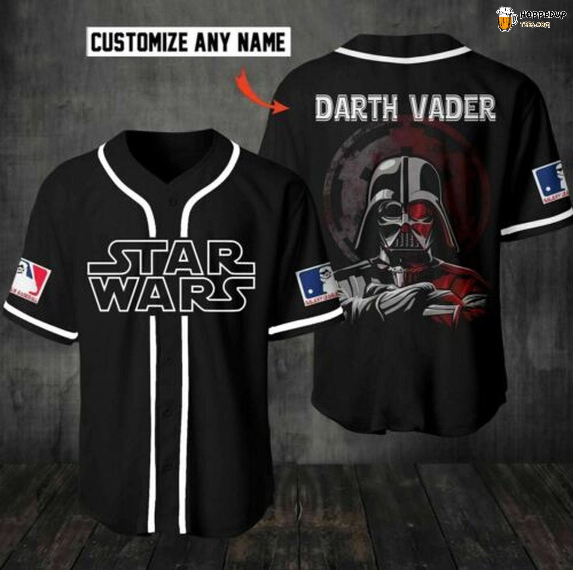 Star Wars Darth Vader Baseball Jersey Personalized Love Unique Design Theme