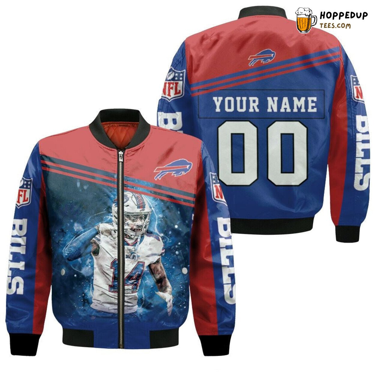 Stefon Diggs Buffalo Bills Super Bowl Personal Edition 3D Bomber Jacket