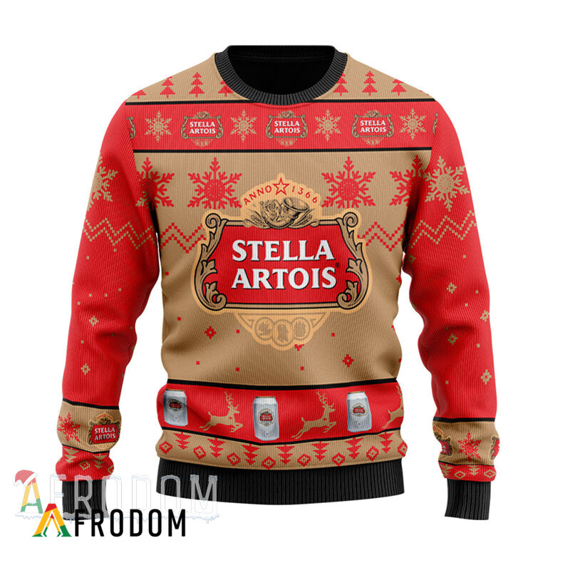 Stella Artois Special Holiday Christmas Sweater HU