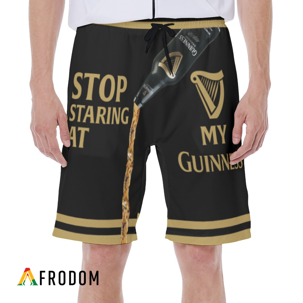 Stop Staring At My Guinness Hawaii Shorts HU