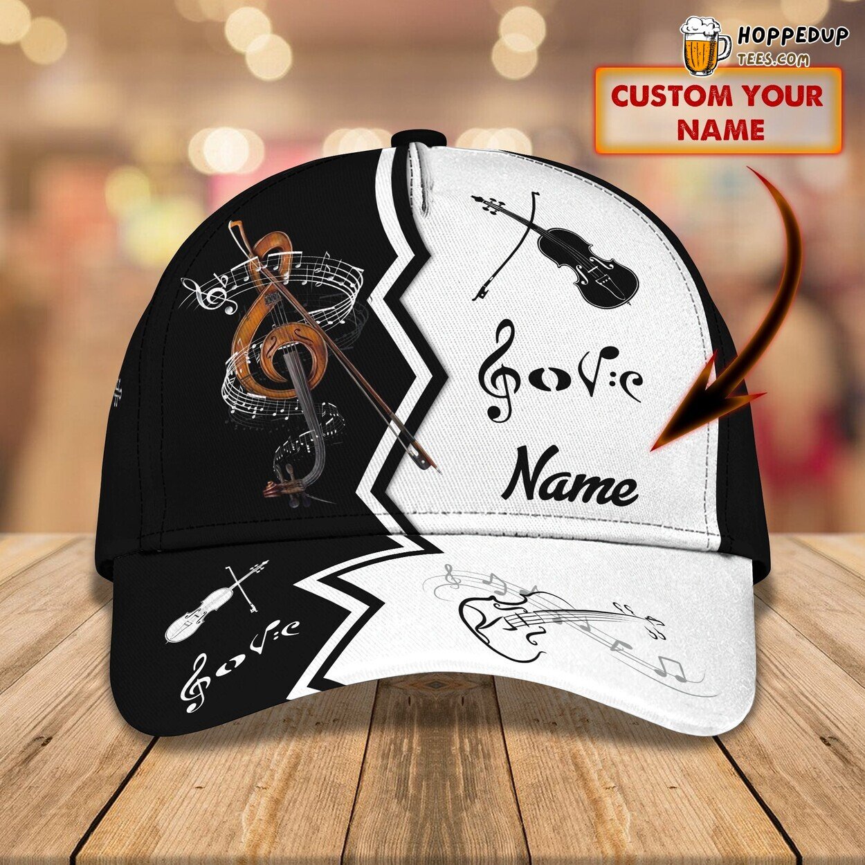Strum the Violin’s Melodies 3D Classic Cap Personalized Unique Edition