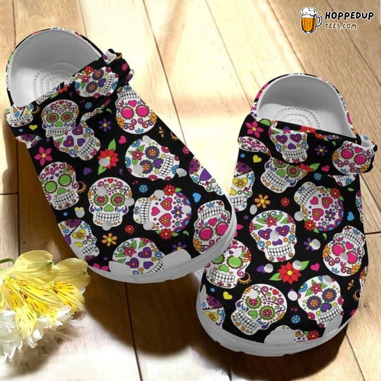 Sugar Themed Classic Comfortable Unique Design Clogs Shoes Style