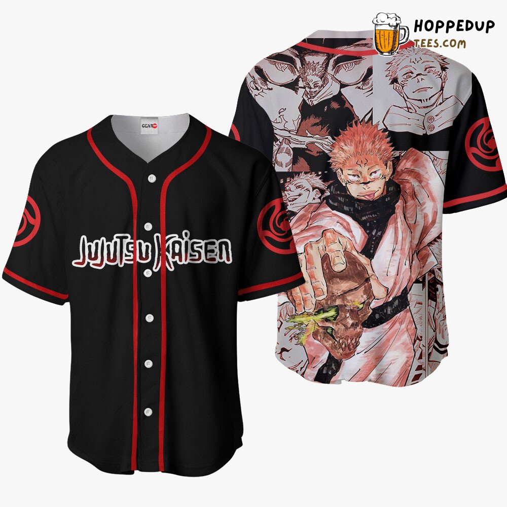 Sukuna Ryoumen Unique Anime Baseball Jersey Distinctive Shirt Collection