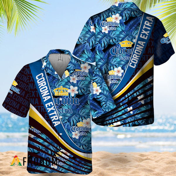 Summer Aloha Tropical Corona Extra Hawaiian Shirt HU