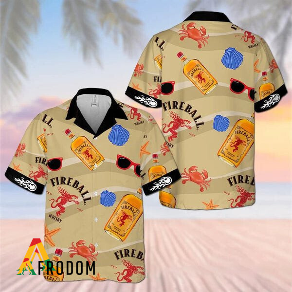 Summer Seafood Fireball Hawaii Shirt HU