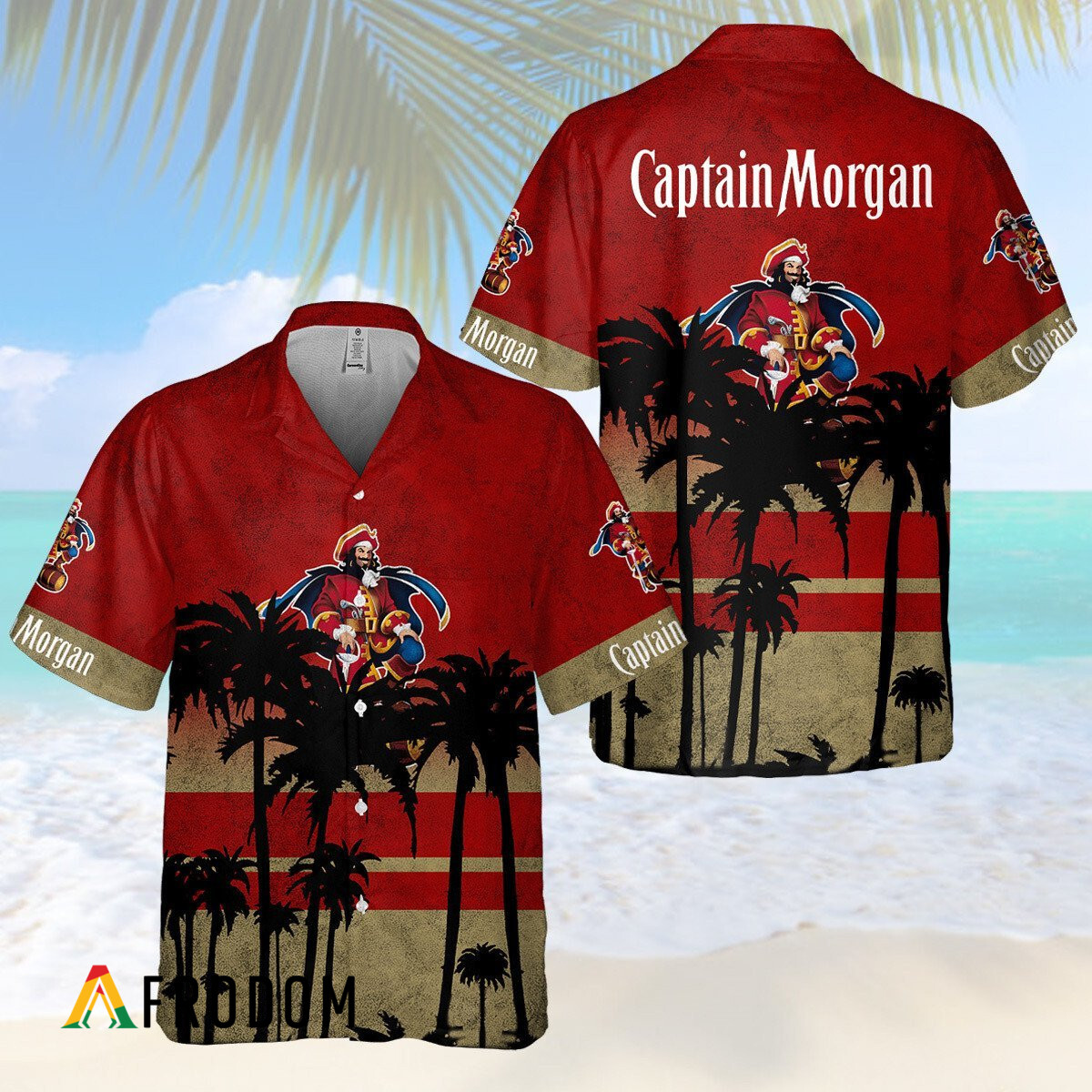 Summer Vibes Captain Morgan Hawaii Shirt HU