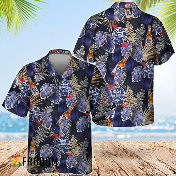 Summer Vibes Pabst Blue Ribbon Hawaiian Shirt HU