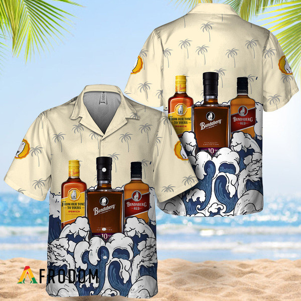 Summer Waves Bundaberg Rum Hawaii Shirt HU