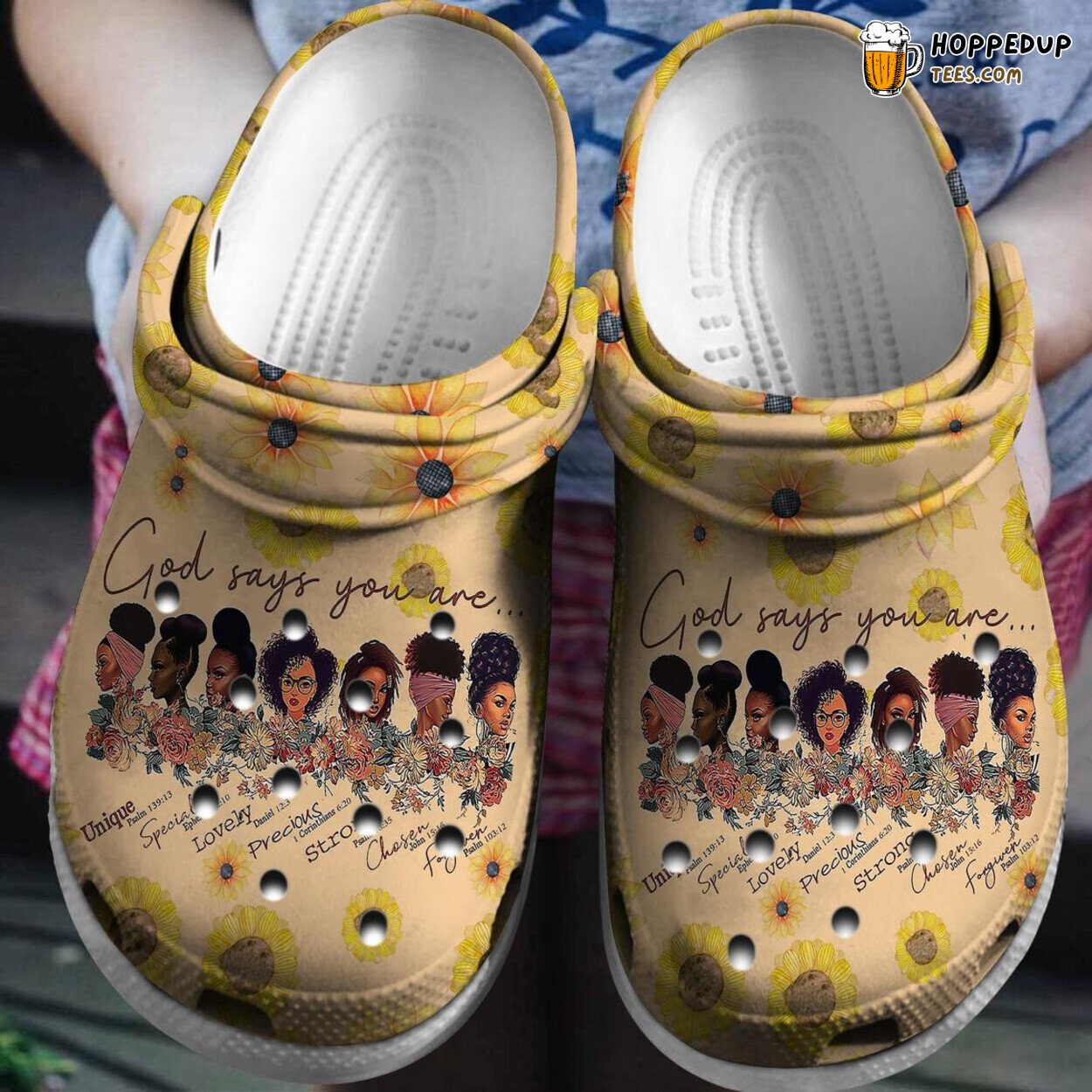 Sunflower Black Women Theme Comfortable Clogs Vibrant Design Shoes