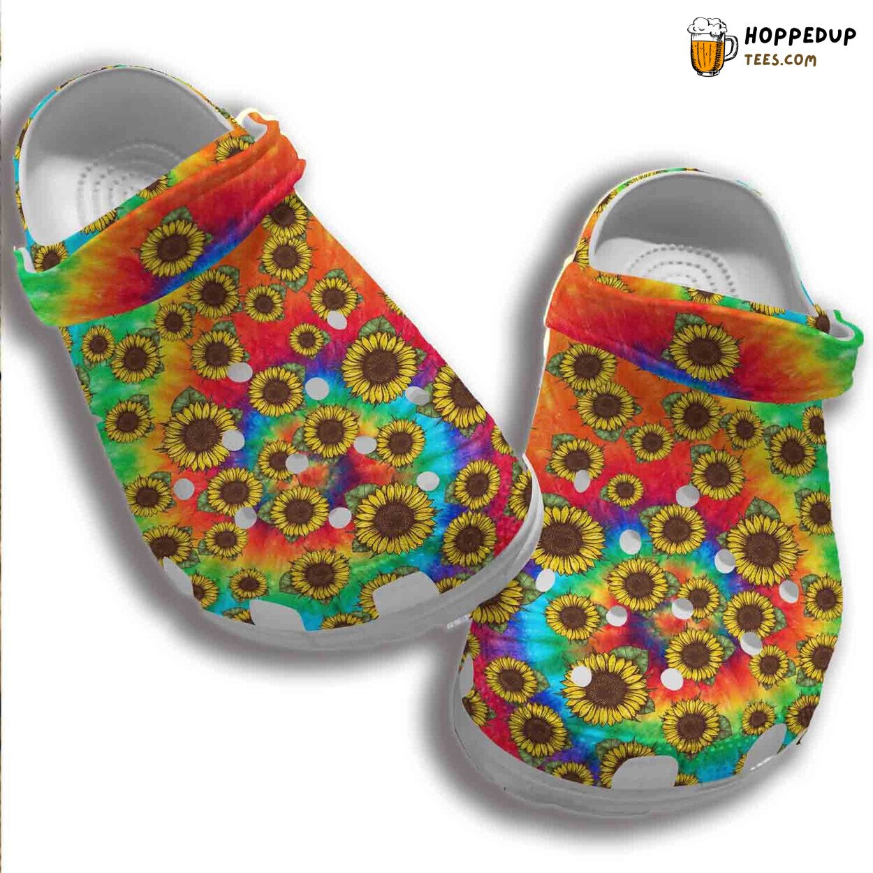 Sunflower Colorful Croc Shoes Women Be Yourself Birthday Gifts Daughter Niece