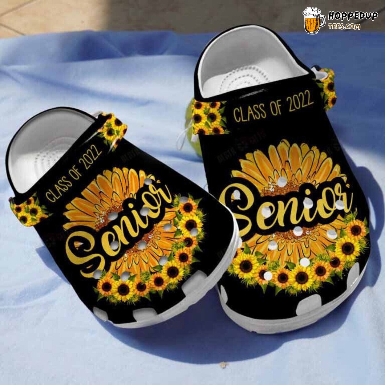 Sunflower Senior Class Theme Clogs Shoes Graduation Daughter Friends Gift