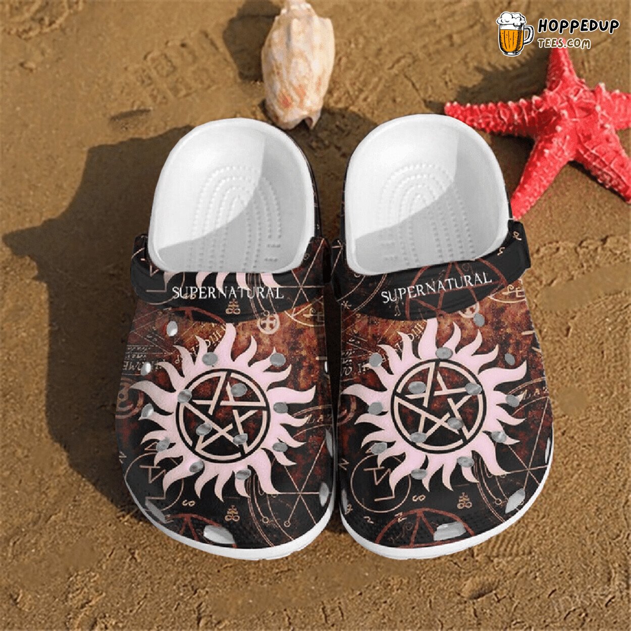 Super Natural Inspired Rubber Clog Shoes Comfy Footwear for Fans