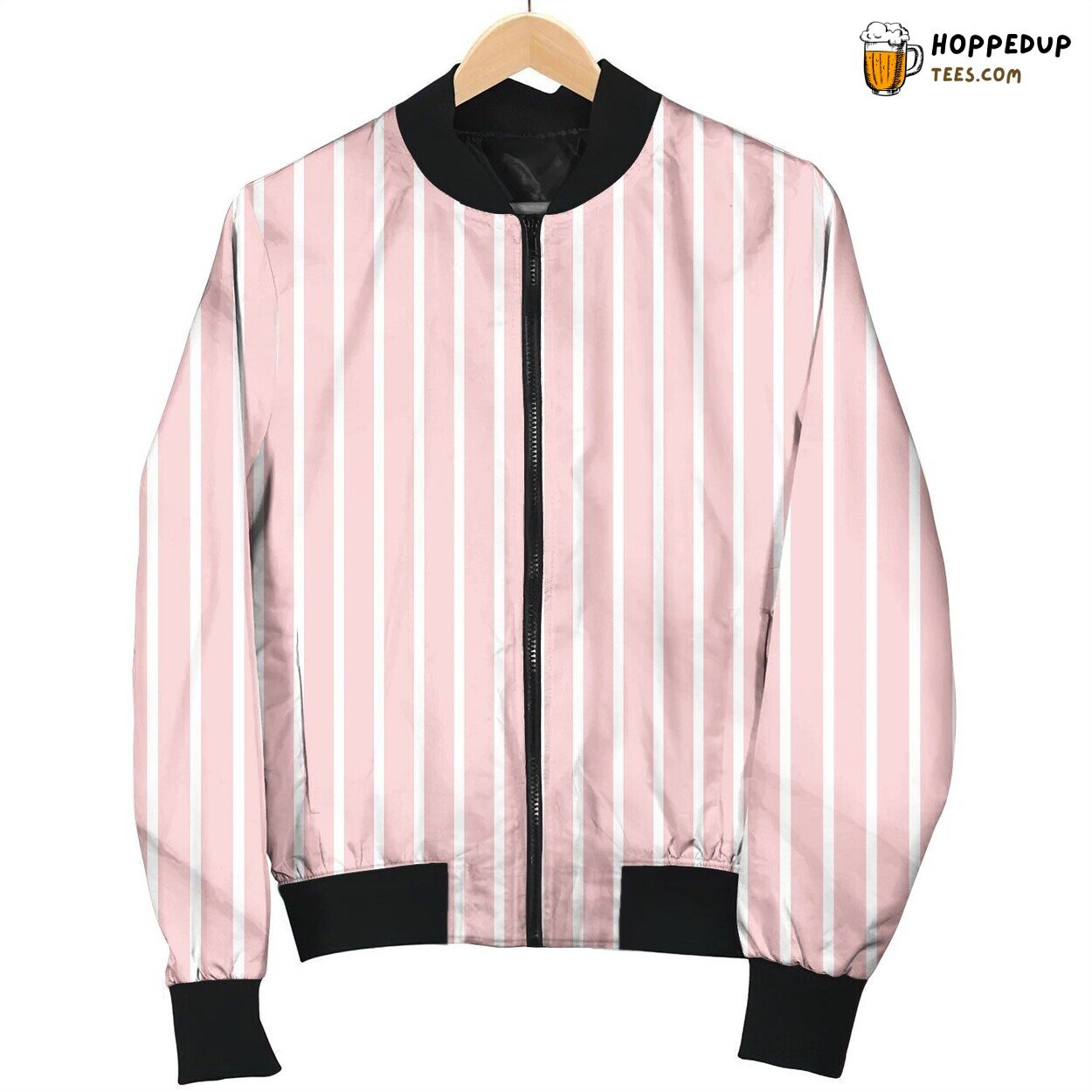 Sweet Candy Graphics Winter Bomber Jacket Sugary Treat Design